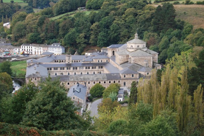 Vista panorámica del monasterio